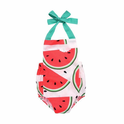 

Infant Newborn Baby Girl Sleeveless Bodysuit Romper Jumpsuit Outfits Sunsuit Clothes