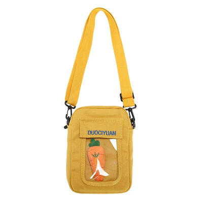 

Radish Decor Bags Boys Girls Shoulder Novelty Canvas Crossbody Handbags
