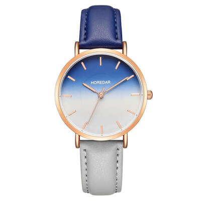 

2019 Women Watches New Fashion BINZI Brand Rose Gold Leather Watches Women Ladies Casual Dress Quartz Wristwatch reloj mujer