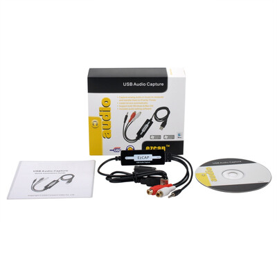 

USB Audio Capture MP3 WMA WAV OGG Converter Recorder Edit Audio to MP3 Format TO PC
