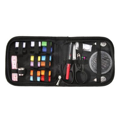 

27pcsset Portable Travel Sewing Box knitting Needles Tool Home Organizer