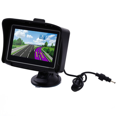 

43 inch Waterproof Motorcycle GPS Navigation Moto Bicycle Navigator with Bluetooth 8G Flash