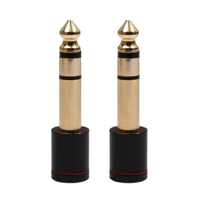 

2Pcs 65mm Male Plug to 35mm Female Jack Stereo Headphone Audio Adapter