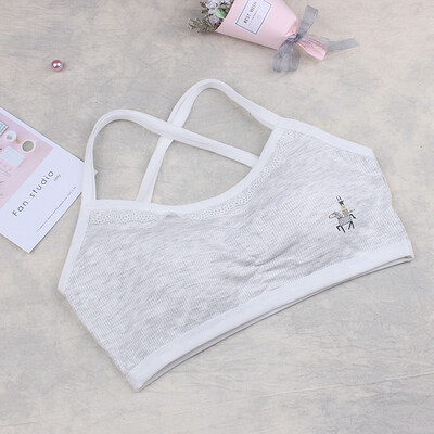 

Kids Girls Underwear Foam Bra Vest Children Underclothes Sport Undies Clothes