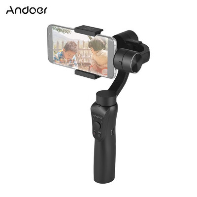 

Andoer S5 3-Axis Smartphone Handheld Gimbal Stabilizer Intelligent IS Smart Tracking Time-lapse Photography Panoramic Shooting Hor