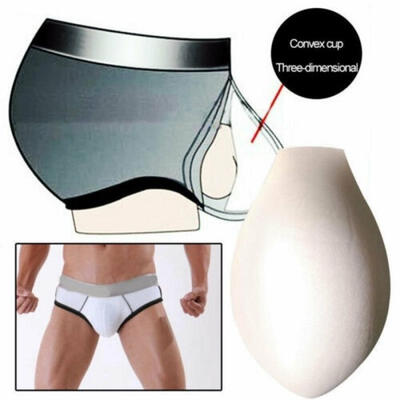 

5458 Cotton Men&39S Underwear Sponge Cup Pad Enhancing Safety Men&39S Bulge Pad