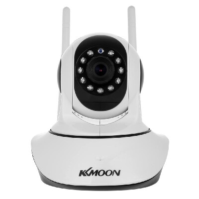 

KKmoon 1080P Wireless WIFI Pan Tilt HD IP Camera 20MP 127 CMOS 36mm Lens Support PTZ Two-way Audio Night Vision Phone APP Co