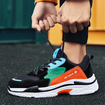 

Autumn&summer plus velvet mens shoes 2019 new net red shoes mens tide shoes wild Korean version of the trend of casual sports shoes