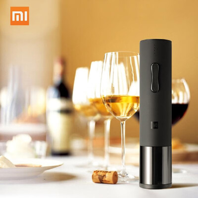 

Xiaomi Mijia Huohou Automatic Wine Bottle Opener Kit 20-24mm Wine Cork Electric Corkscrew With Foil Cutter For Xiaomi Mi Smart Hom