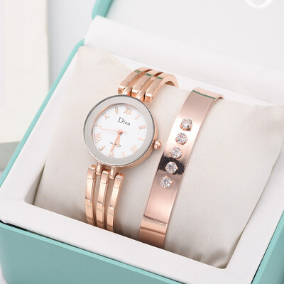 

RM Light Luxury Lady Temperament Watch Bracelet Set Chain Watch Birthday Gift