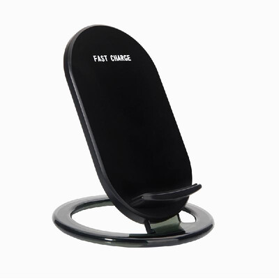 

N900 2-Coils Fast Wireless Charging Stand Wired Charger QI Standard Travel Charger Adapter Anti-slip for IPhone X IPhone 8 Samsung