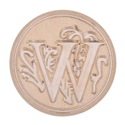 

European Letter Wax Paint Seal Vintage Envelope Sealing Copper Head Stamp