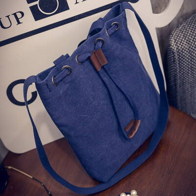 

Tailored Womens Canvas Handbag Shoulder Messenger Bag Ladies Satchel Tote Purse Bags