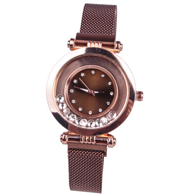 

Lazy magnet stone star watch fashion trend sandpaper watch female