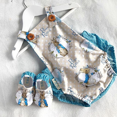 

Newborn Baby Kids Boys Girls Bunny Romper Bodysuit Jumpsuit Outfits Clothes