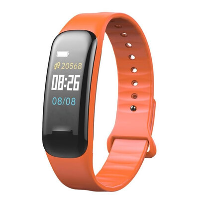 

C1P IP67 Waterproof Bluetooth Blood Pressure Heart Rate Monitor Smart Band
