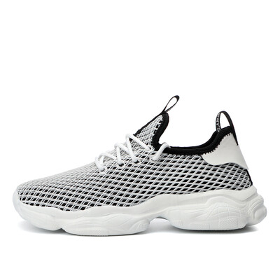 

Fashion Couple Mesh Surface Vulcanized Shoes Summer Trend Wild Deportivas Mujer Ayakkabi Modis Chunky Zapatillas Blancas Hombre