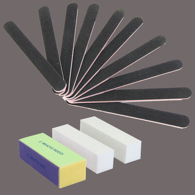 

Toponeto Primer Acrylic Powder Nail Art Buffer Block Sanding File Tools Tips Kits