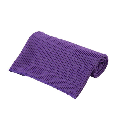 

Reusable Heat Relief Instant Cooling Cold Chill Sports Cozy Towel for Running Biking Jogging Gym Fitness Gift Purple