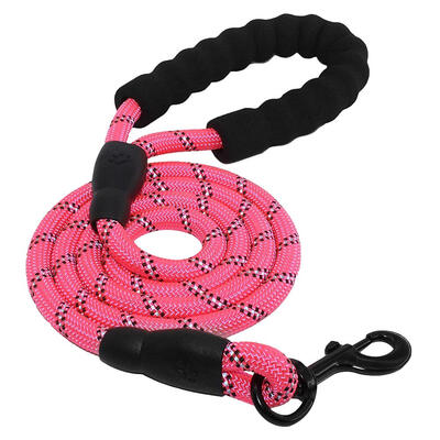 

Pet Leash Reflective Running Tracking Lead Nylon Rope for Medium Large Dog