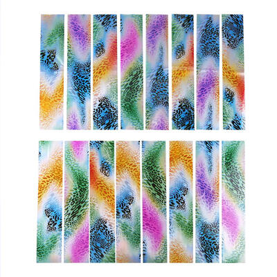 

Leopard Print Stickers for Nails Wraps Foils Sexy Mixed Nail Decals Tips