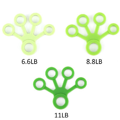 

Black Creative Finger Stretcher Forearm Workout Hand Resistance Bands Hand-extensor Exerciser Finger Grip Strengthener-3 Resistanc