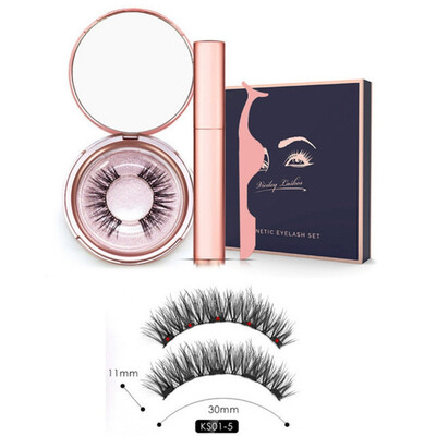 

Magnetic Liquid Eyeliner Magnetic False Eyelashes Tweezer Set Waterproof Long Lasting Eyeliner False Lashes
