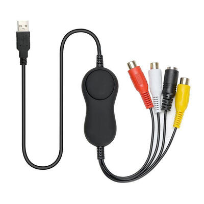 

USB20 UVC Audio Video Capture Card Adapter Recorder for Android Win OSX