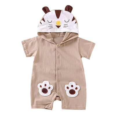 

Newborn Baby Clothes Short Sleeve Summer Baby Rompers Soft Infant Clothing Toddler Baby Boy Girl Cartoon Jumpsuit