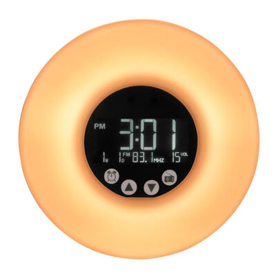 

Student Fashion LED Wake-up Sleep Physiotherapy Atmosphere Light Dimming Color Eye Bed Bedroom  amp