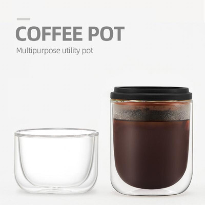 

Glass Coffee Bottle Glass Bottle Pour Over Coffee Maker Glass Coffee Dripper Tea Maker