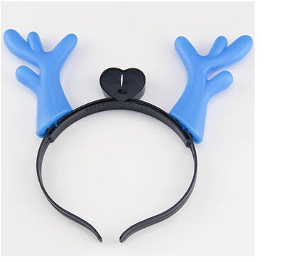

1PCS LED Light Up Headbands Kids 3D Cartoon Glowing Hairband Children Hair Hoop for Party Festival Gift Antlers