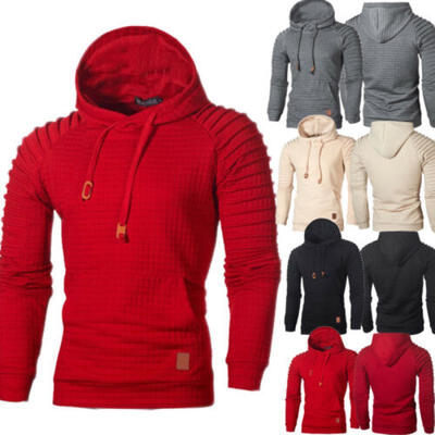 

2019 Mens Hoodie Sweatshirt Sweater Hooded Tops sportswear winter warm jacket
