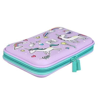 

Cute Cartoon Kids Pencil Bags Large Capacity EVA Student Pencil Case C