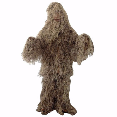 

CHACHEKA Jungle Camo Ghillie Suit Adult Hunting Clothes Sniper Suit Shooting Tactical Ghillie Military Uniform
