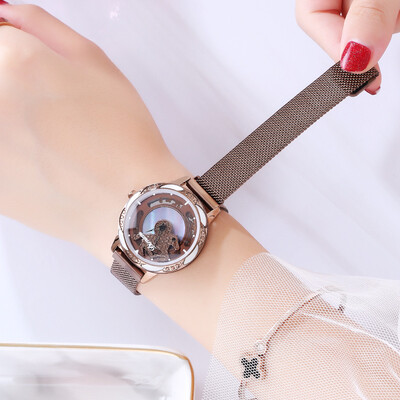 

Timini watch female simple temperament unicorn ladies watch ins wind