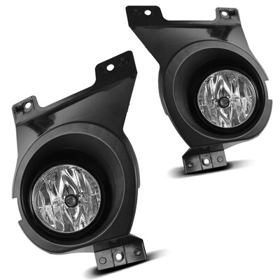 

for 2011-2014 Ford F-150 F150 Clear Bumper Fog Lights Lamps wWiringSwitch PAIR
