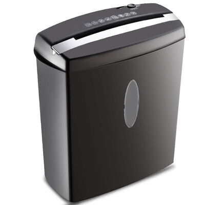 

10 Sheet Cross-Cut Paper Shredder Machine with Basket