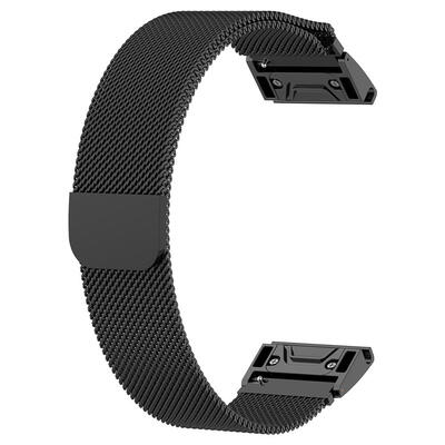 

Metal Milanese Watch Band Strap for Garmin MARQ Forerunner945935Fenix5