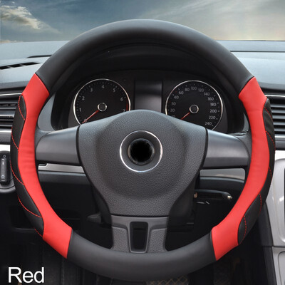 

​1 Pcs Automotive interior protection accessory comfortable orange white red multicolor fashion non-slip Car Steering Wheel Cover