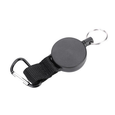 

Greensen 60cm Stainless Steel Wire Rope Retractable Key Chain Stretching Key Clasp Anti Lose Keyring