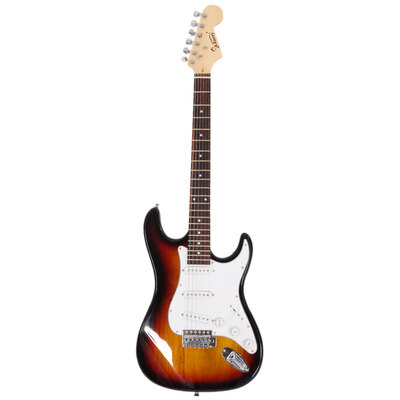 

Glarry Rosewood Fingerboard 22 Frets Electric Guitar Gigbag Strap Pick