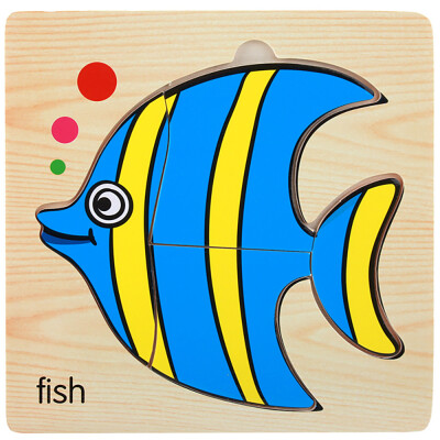 

Tailored Wooden Lovely Puzzle Educational Developmental Baby Kids Training Toy Gift
