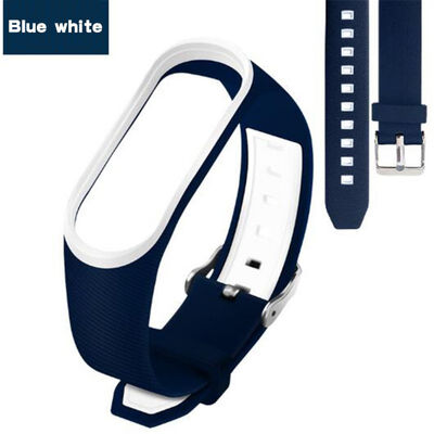 

New Replacement Wrist Strap for Xiaomi Mi Band 4 3 Watch Band Double Color Wristband TPU Applicable for Xiaomi Bracelet 3 4