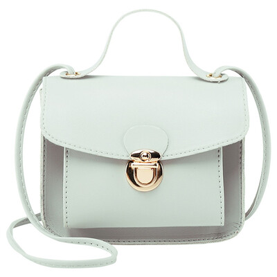 

Women Handbags Luxury Square PU Leather Patchwork Shoulder Bag Girl Small Flap Crossbody Bags Ladies Phone Purse T10