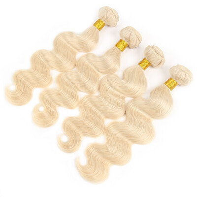 

Allove New Arrival Great 613 Body Wave Human Hair Bundles 4Pcslot Brazilian Human Hair Extensions 8A Blonde Hair