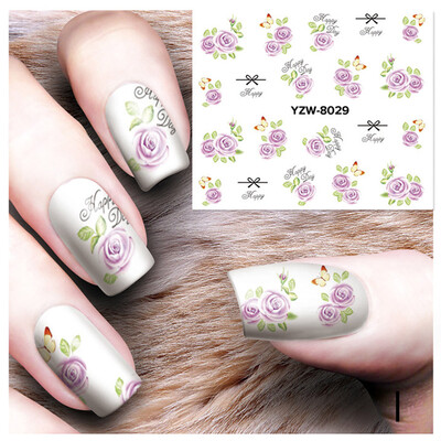 

Toponeto DIY Nail Applique Adhesive Flower Rattan Nail Sticker Lace Design Nail Paste