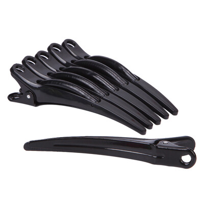 

〖Follure〗6 Pcs Practical Plastic Prong Alligator Teeth Bows Hair Clips New