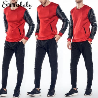 

Men Thermal Long Sleeve Sweater Shirt Casual round collar long sleeve Sweater