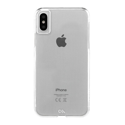 

CASE-MATE Apple iPhone XS 58-inch tough thin&transparent anti-fall fashion mobile phone case cover transparent
